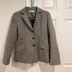 Dior Gray Women's Blazer 100%wool